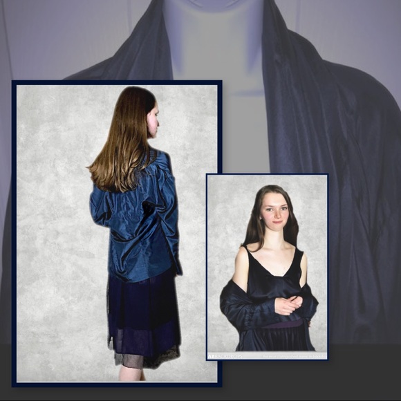 Runway STEAL!  💯% silk dress & jacket - Picture 3 of 7